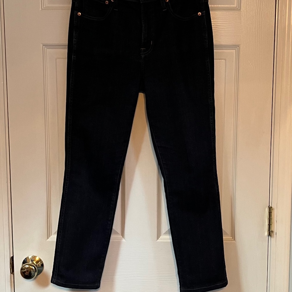 J  Crew Vintage Straight Jeans - Size 28 - Resin Rinse